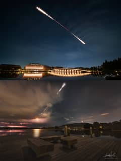Preview of Lunar Eclipse in Two Hemispheres