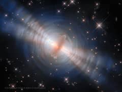 Preview of The Egg Nebula from the Hubble Telescope