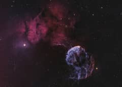 Preview of Sharpless 249 and the Jellyfish Nebula