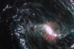 Preview of Barred Spiral Galaxy NGC 1365 from Webb