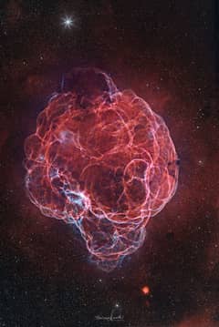 Preview of Simeis 147: The Spaghetti Nebula Supernova Remnant