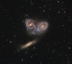 Preview of Three Galaxies in Pavo