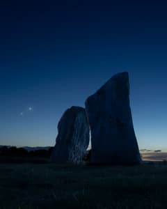 Preview of Venus and Jupiter: Conjunction from Avebury
