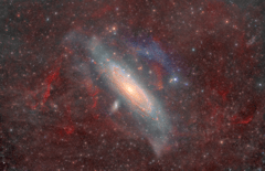 Preview of Andromeda Through Gas and Dust