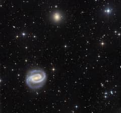 Preview of Galaxies in the River: NGC 1300 and NGC 1297