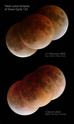 Preview of Two Eclipses of Saros 133