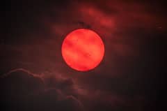 Preview of Red Sun through Wildfire Smoke