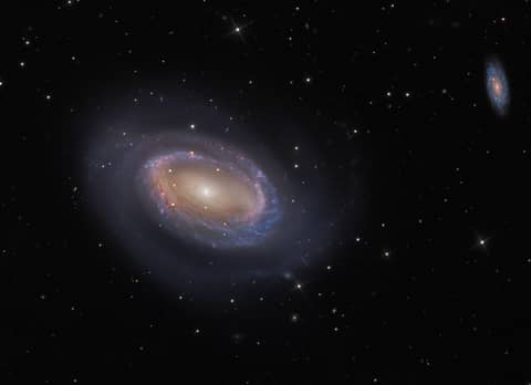 One-Armed Spiral Galaxy NGC 4725
