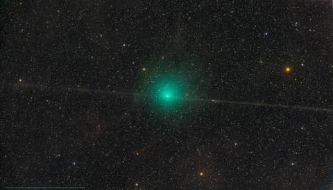 The Dust Trail of Comet Tempel 2