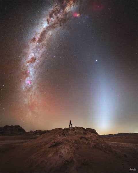 Dueling Bands over the Atacama Desert