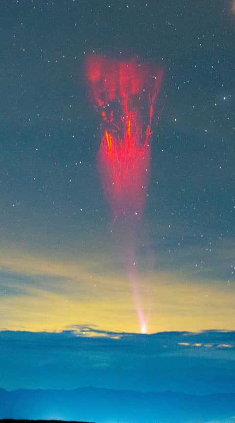Red Sprites in the Tatacoa Desert
