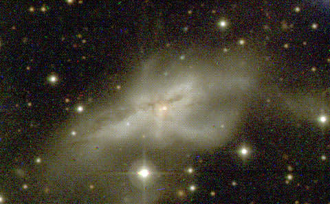 NGC 6240: When Galaxies Collide
