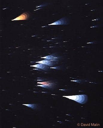 Orion's Star Colors