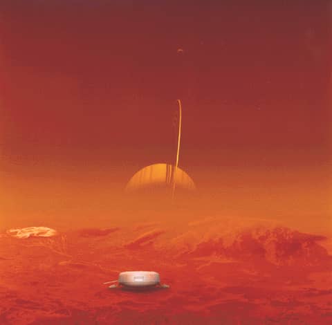 A Portrait of Saturn from Titan