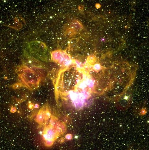 Superbubbles in the LMC