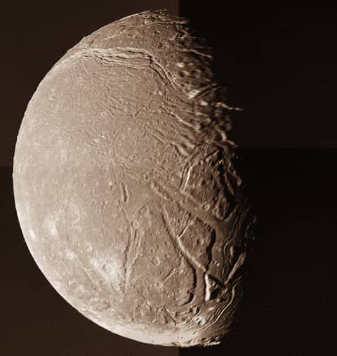 Uranus' Moon Ariel: Valley World