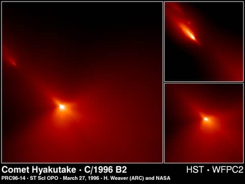 Near the Nucleus of Hyakutake