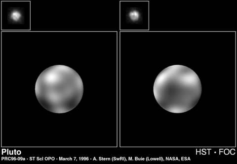 Hubble Telescope Maps Pluto