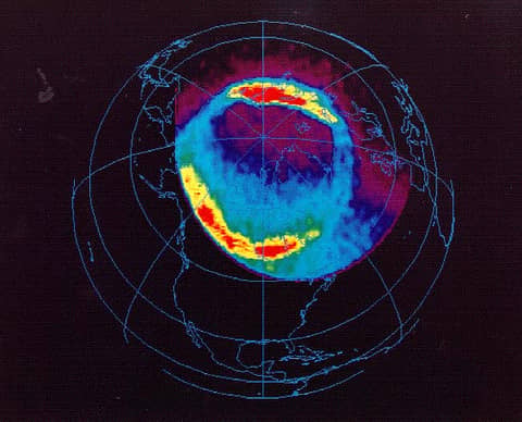 Aurora Crown the Earth