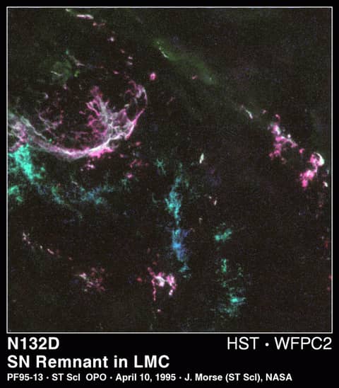 Supernova Remnant: Cooking Elements In The LMC