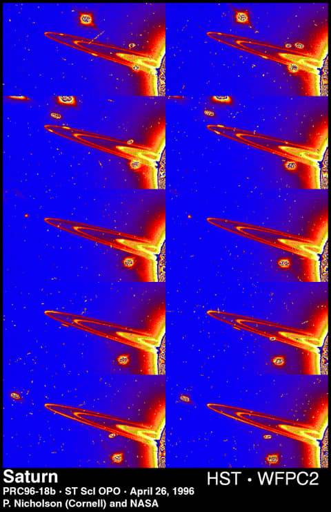 Tracking Saturn's Moons