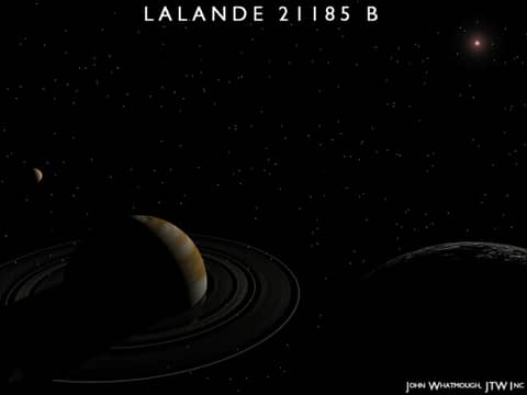 Lalande 21185: The Nearest Planetary System?