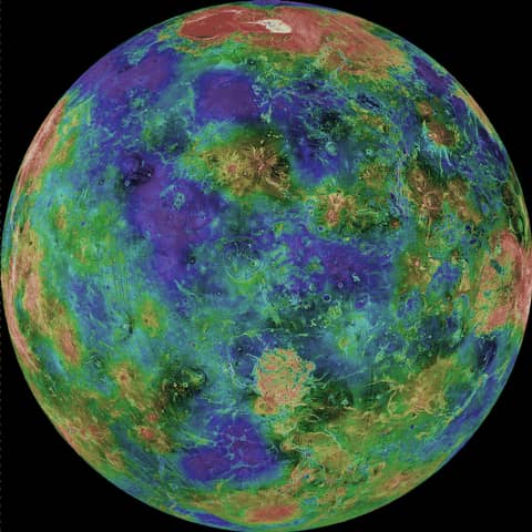 Beneath Venus' Clouds