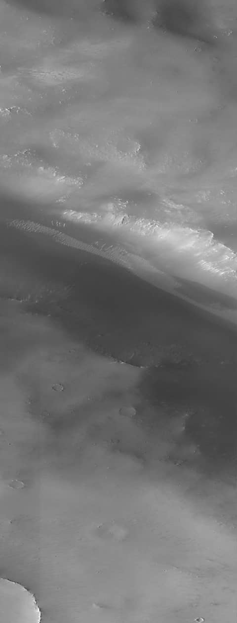 A Martian Lake Bed?