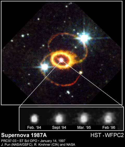 Supernova 1987a Fireball Resolved