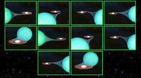 Black Hole Signature From Advective Disks