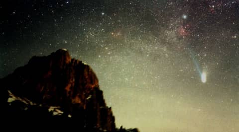 Hale-Bopp Brightest Comet This Decade