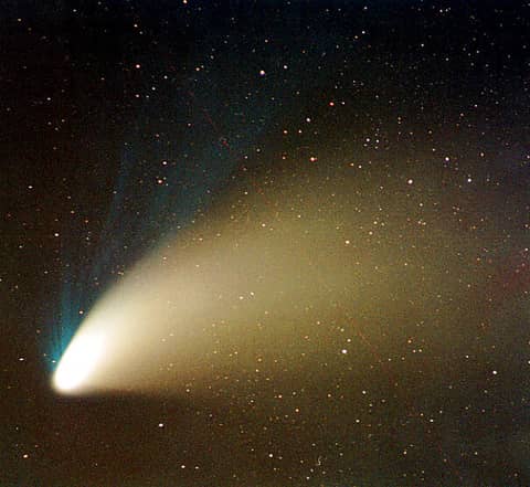 Hale-Bopp's Fickle Ion Tail