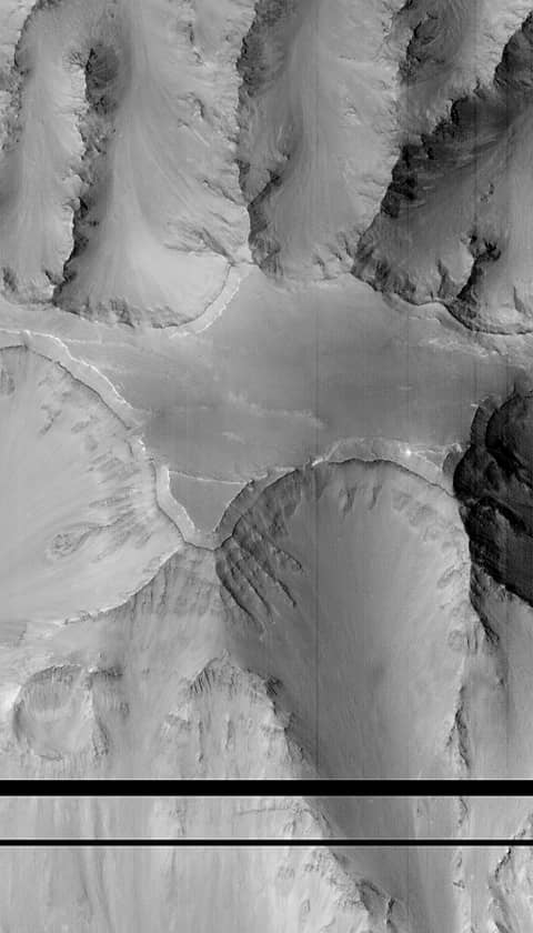 In A Grand Canyon On Mars