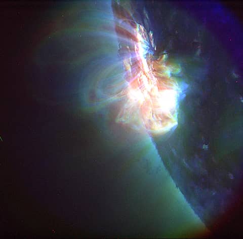 An Active Region of the Sun