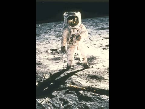 Standing on the Moon