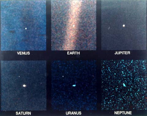 Our Solar System from Voyager