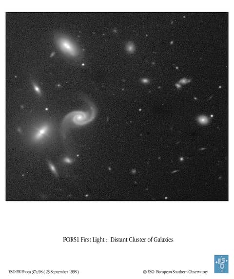 A Peculiar Cluster of Galaxies