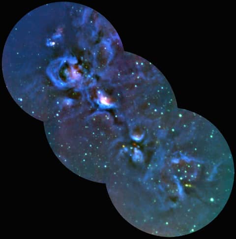 NGC 6334: The Bear Claw Nebula