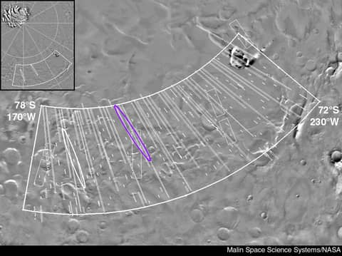 Landing At The Martian South Pole