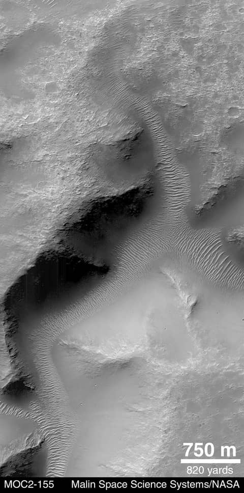 A Martian Valley