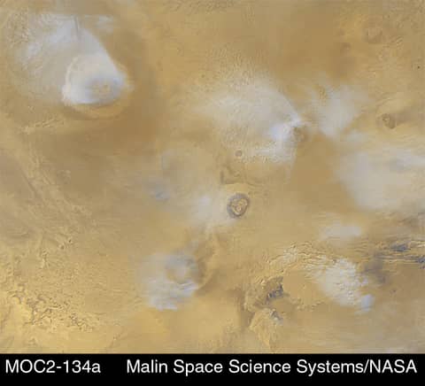 Tharsis Volcanos