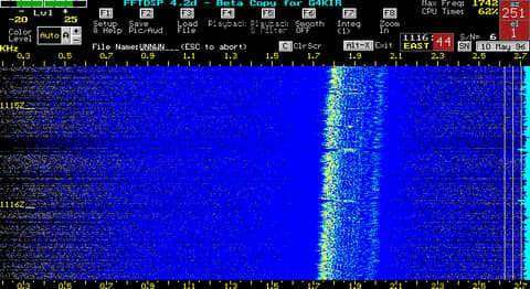 An Anomalous SETI Signal