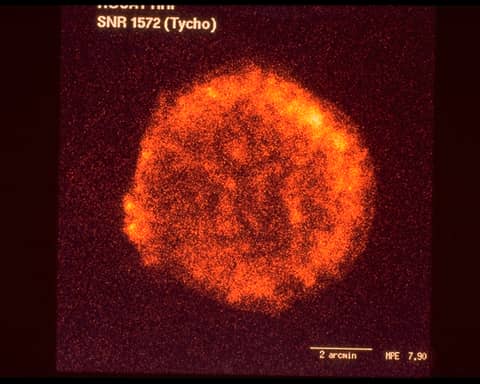 Tycho's Supernova Remnant in X-ray