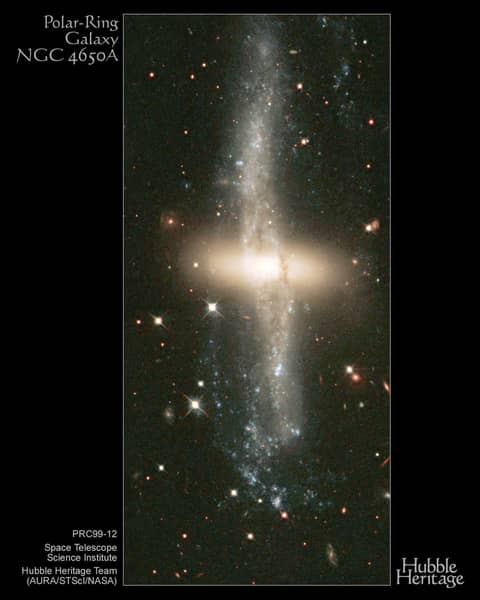 Polar Ring Galaxy NGC 4650A