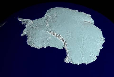 A RADARSAT Map of Antarctica