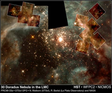 Massive Stars Of 30 Doradus