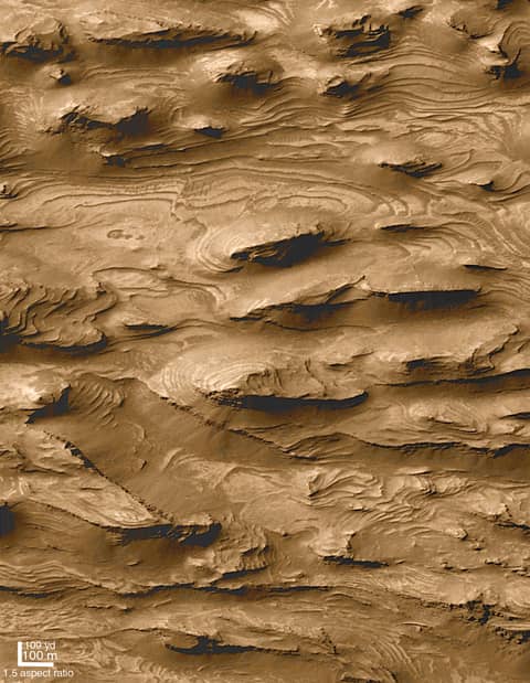 Layered Mars: An Ancient Water World?