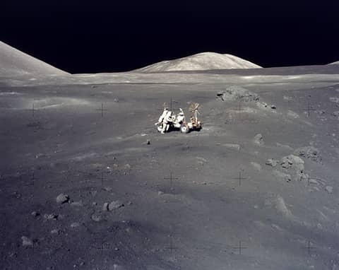 Apollo 17 Lunarscape: A Magnificent Desolation