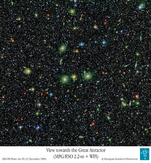 Galaxies Cluster Toward the Great Attractor