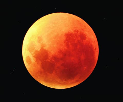 Lingering Lunar Eclipse